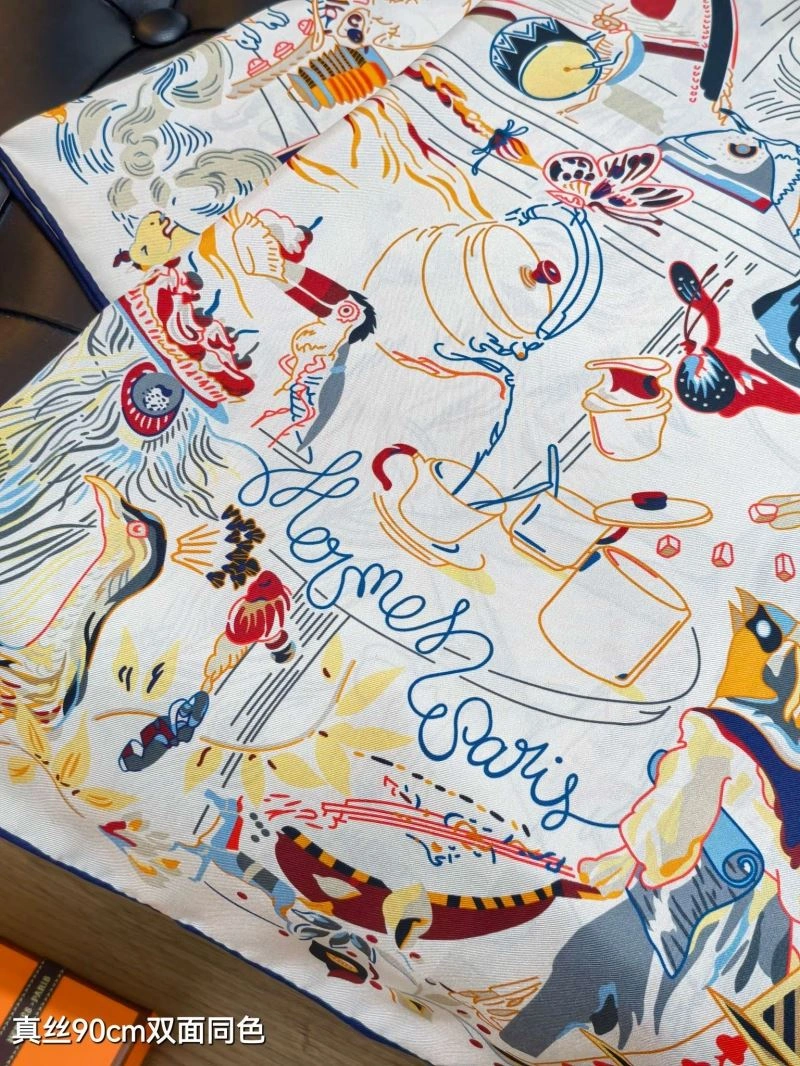 Snug Hermes Scarf 271599