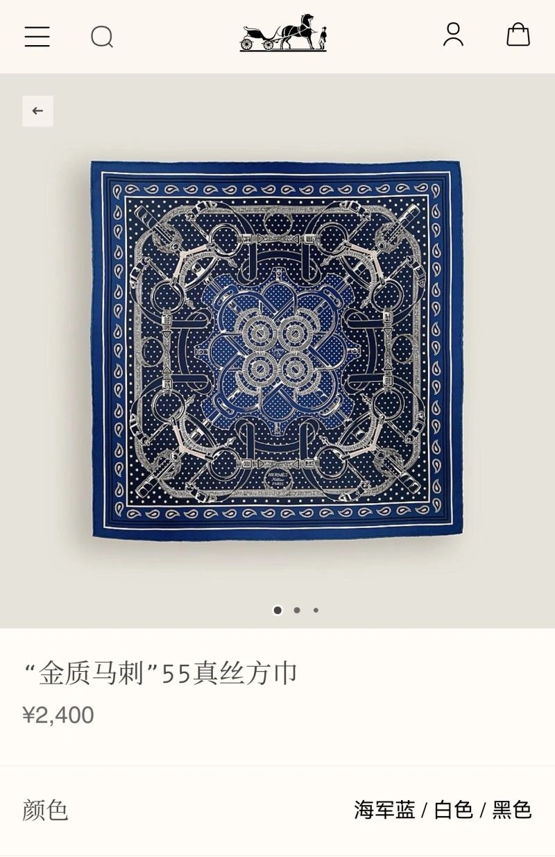 Hermes Scarf ComfortFit 271588