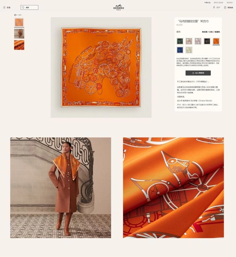 Hermes Scarf Upgraded 271578