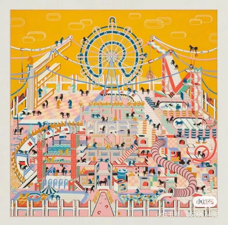 EasyCare Hermes Scarf 271587