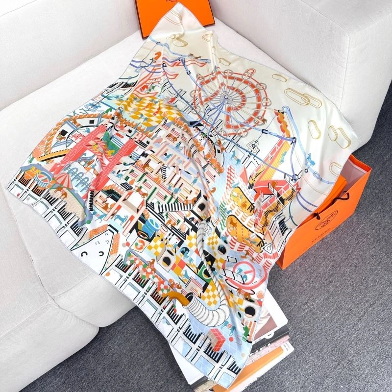 Seasonal Hermes Scarf 271594