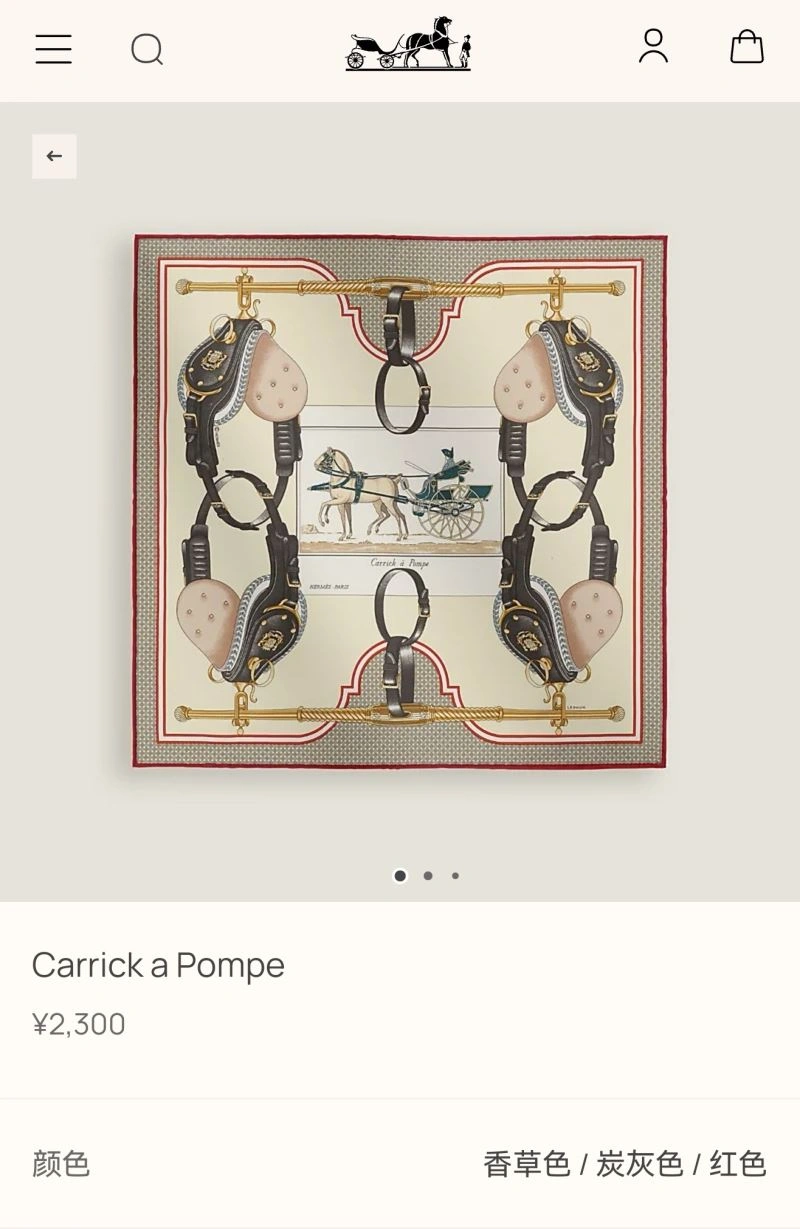 Bright Hermes Scarf 271562