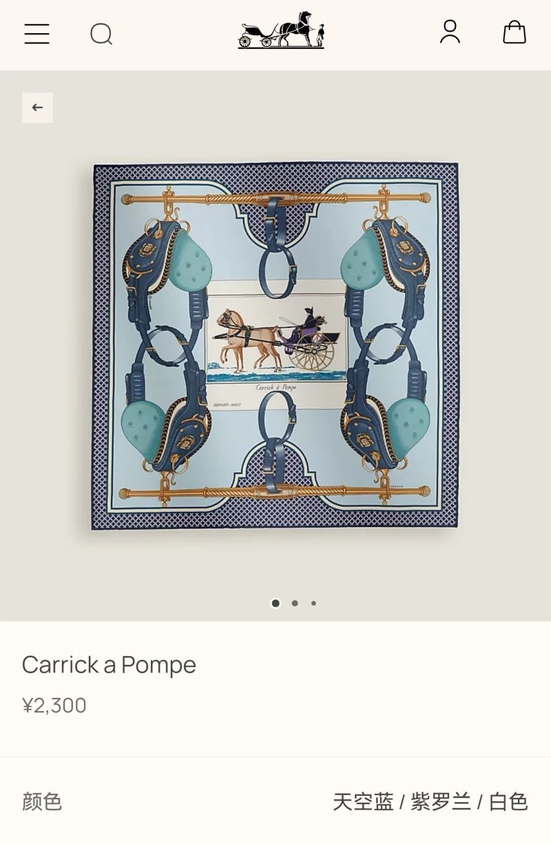 Soft Hermes Scarf 271549