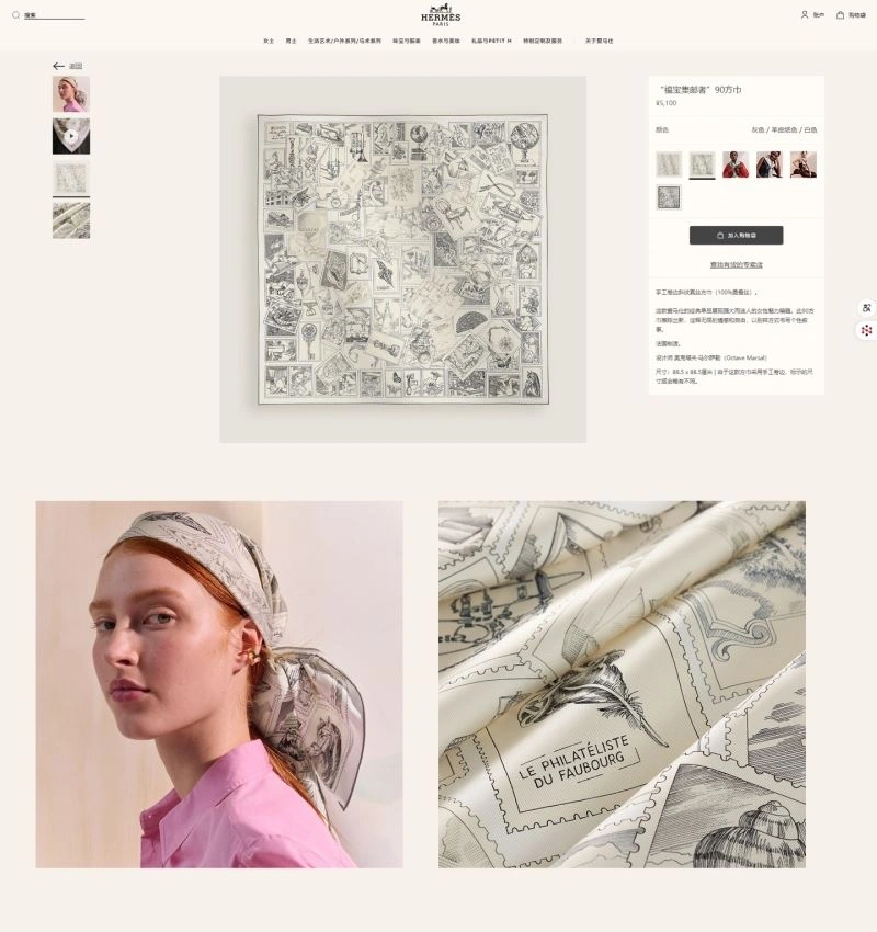 Hermes Scarf GoodFit 271538