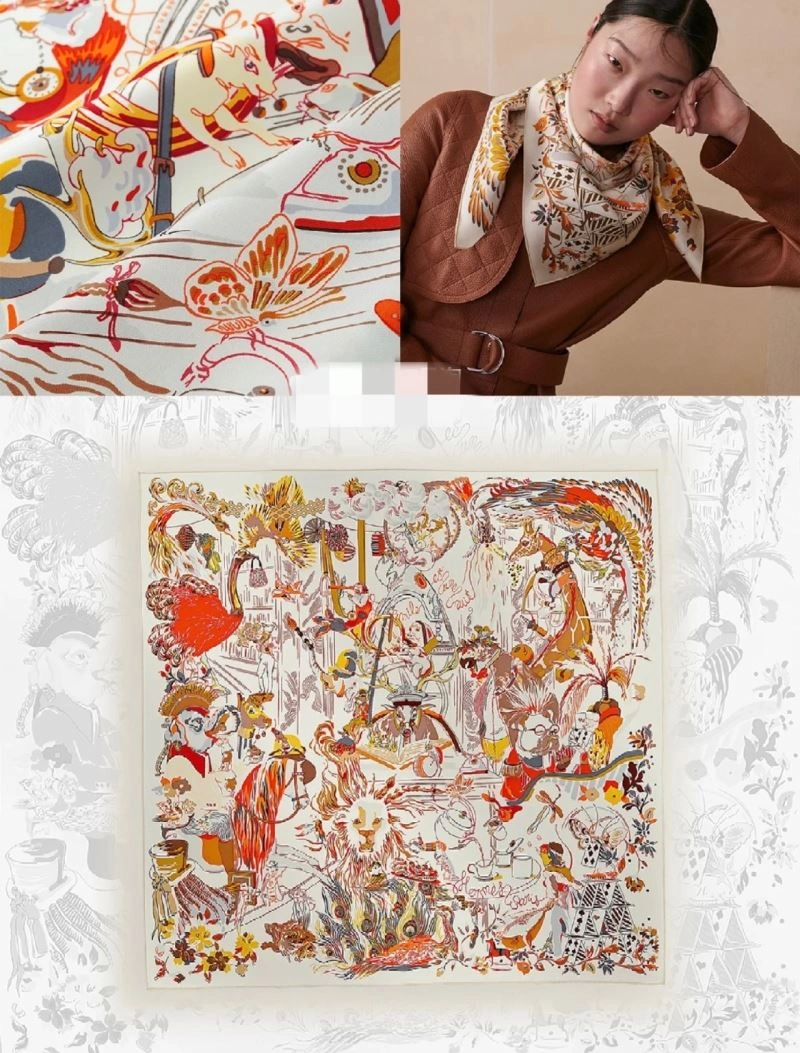 Hermes Scarf Bold 271535