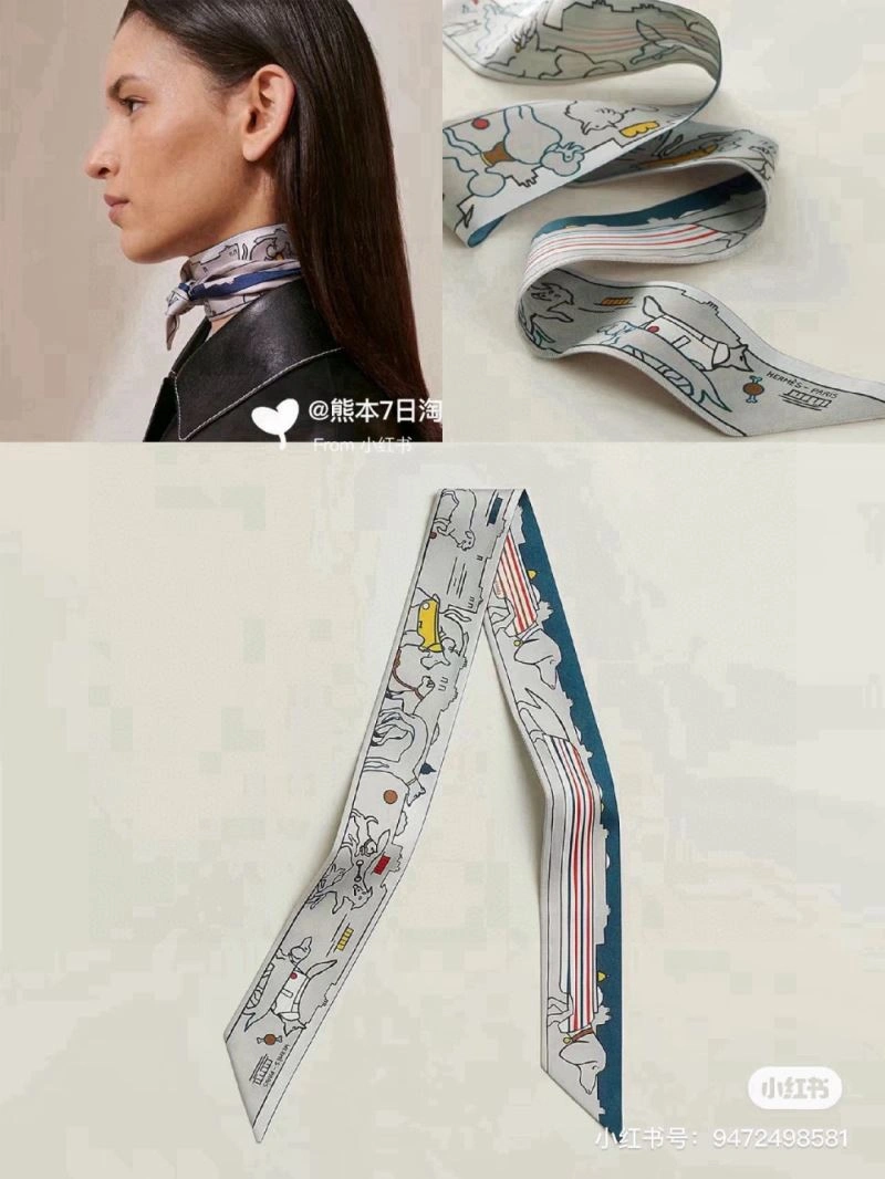 Hermes Silk Unisex 272107