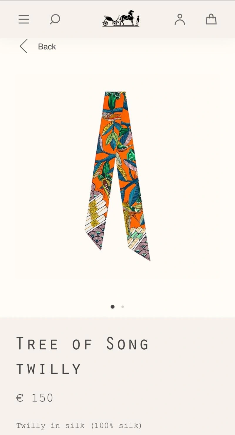 Hermes Silk Vibrant 272894