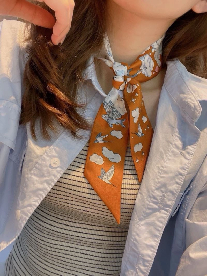 Hermes Silk Chic 272768