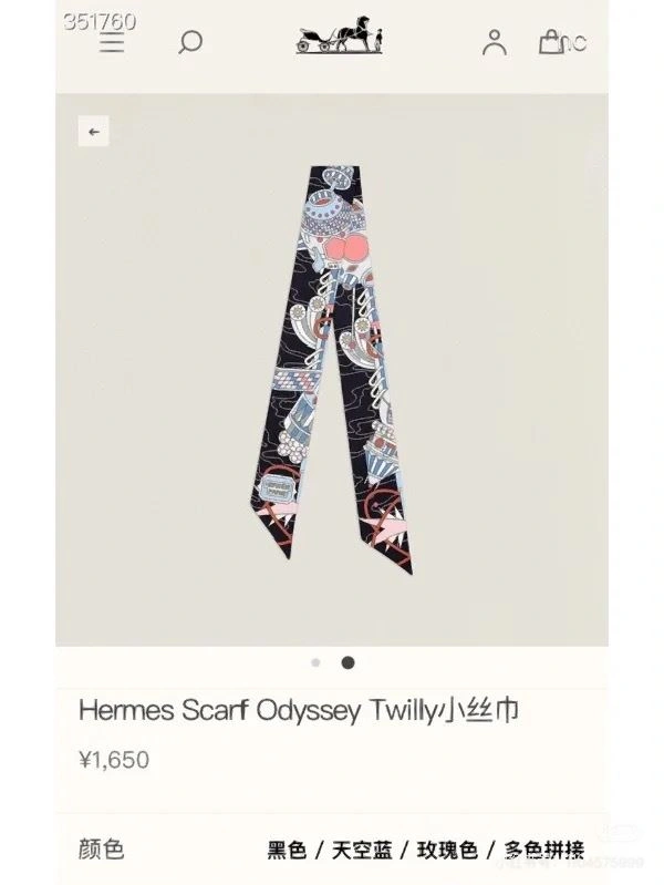 Hermes Silk Practical 272753