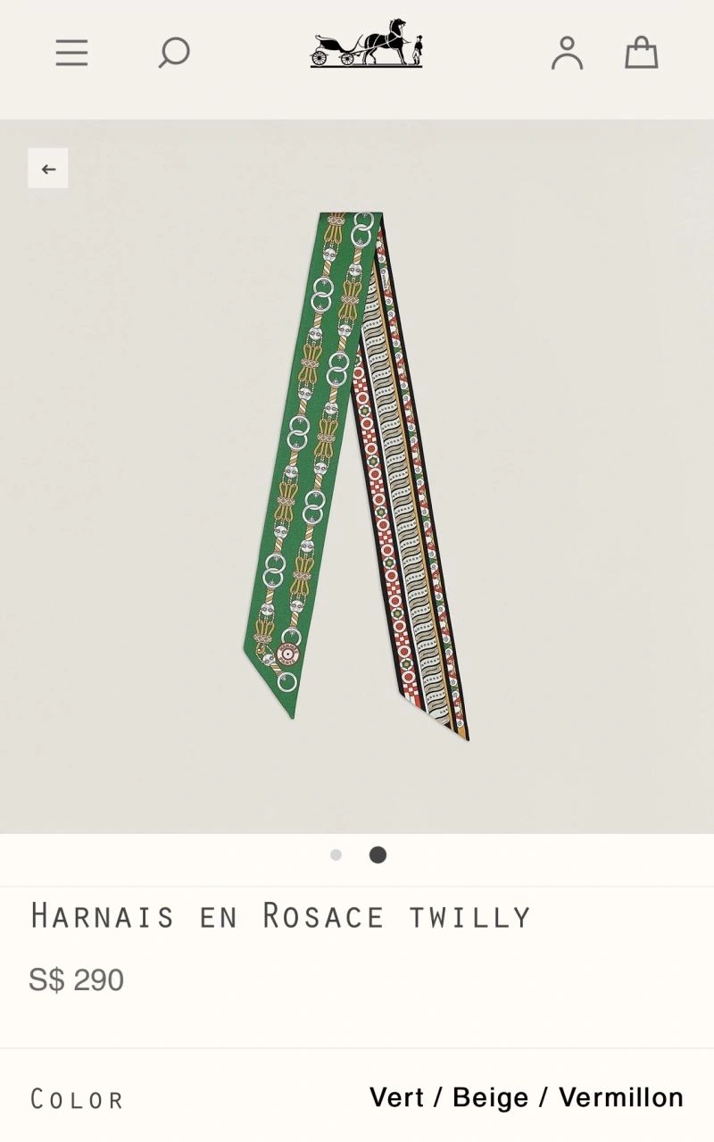 Hermes Silk Versatile 272723