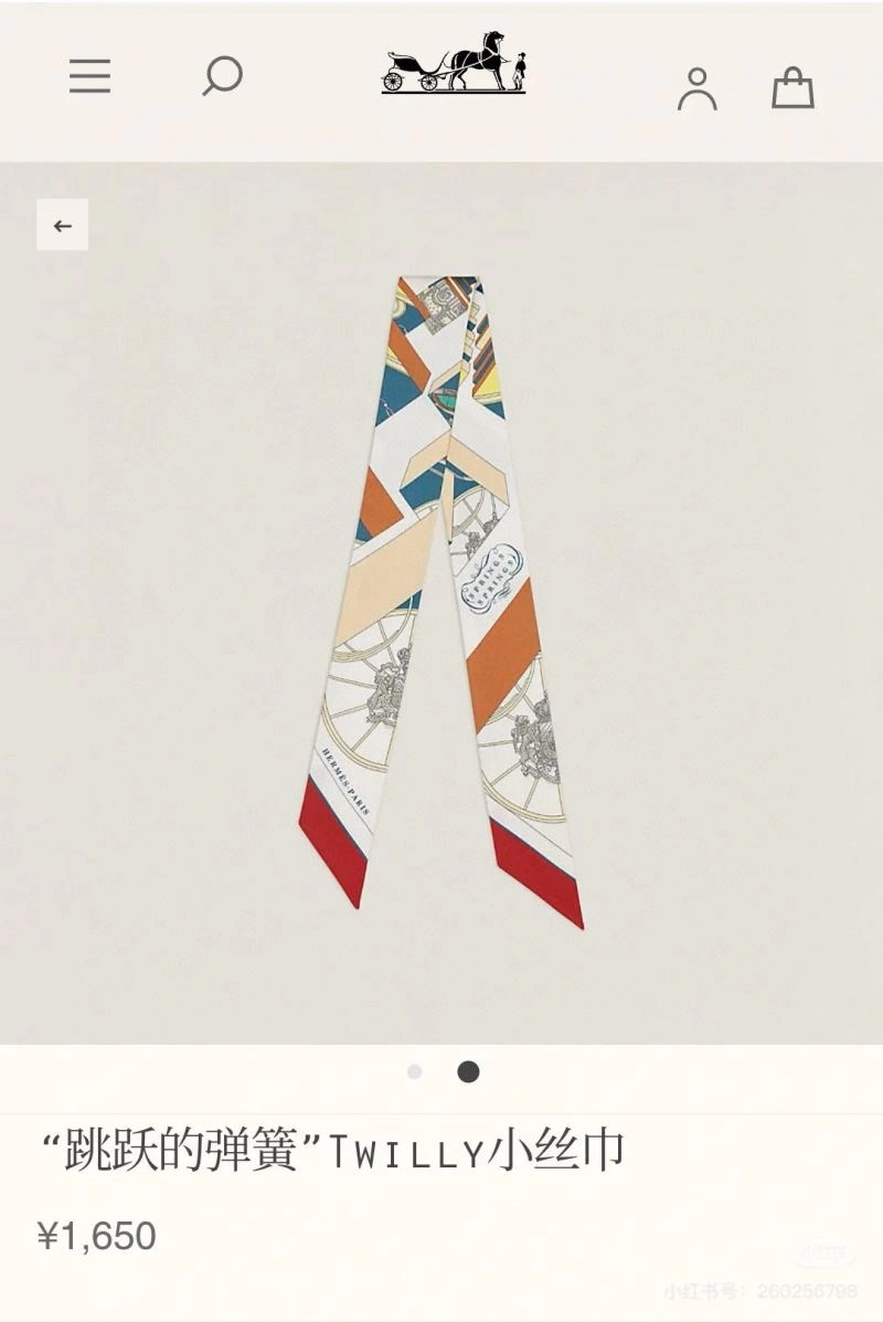 Hermes Silk QuickDry 272724
