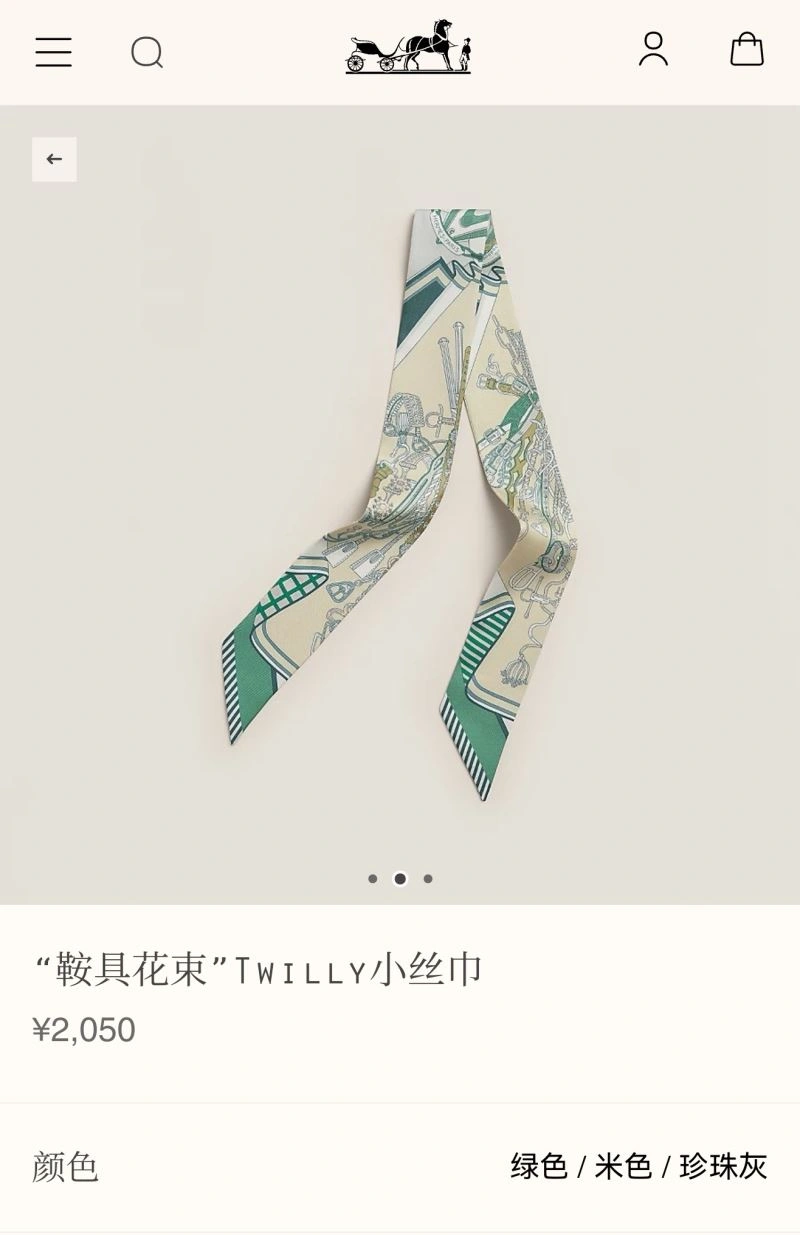 Hermes Silk Trendy 272695