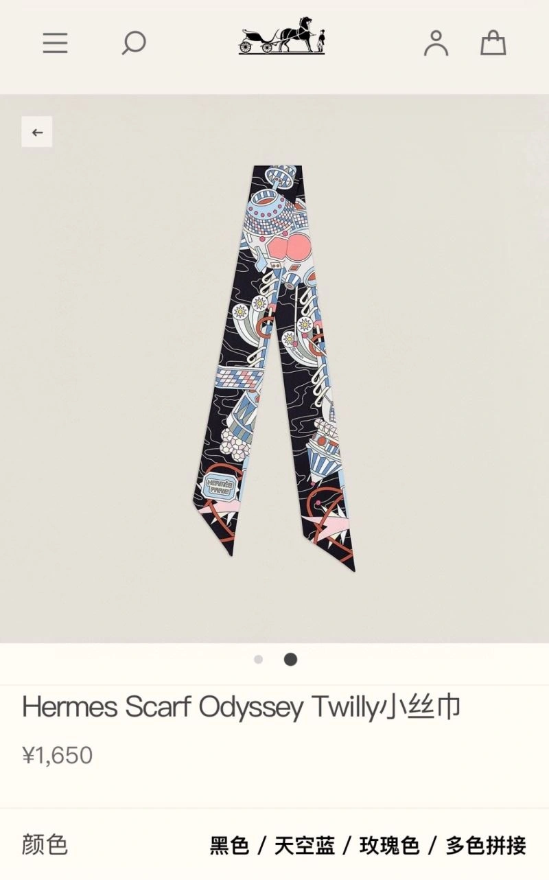 Versatile Hermes Silk 272629
