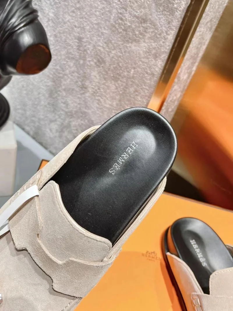 Refined Hermes Slippers 26179