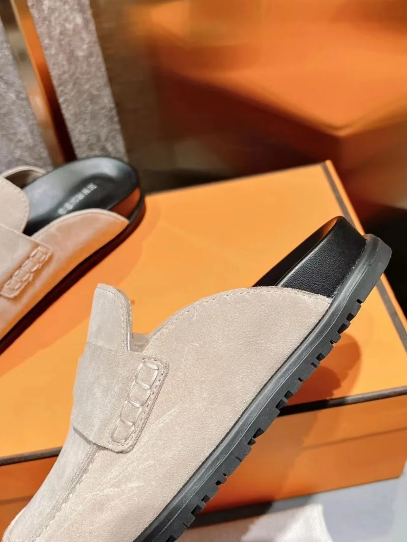 Refined Hermes Slippers 26179