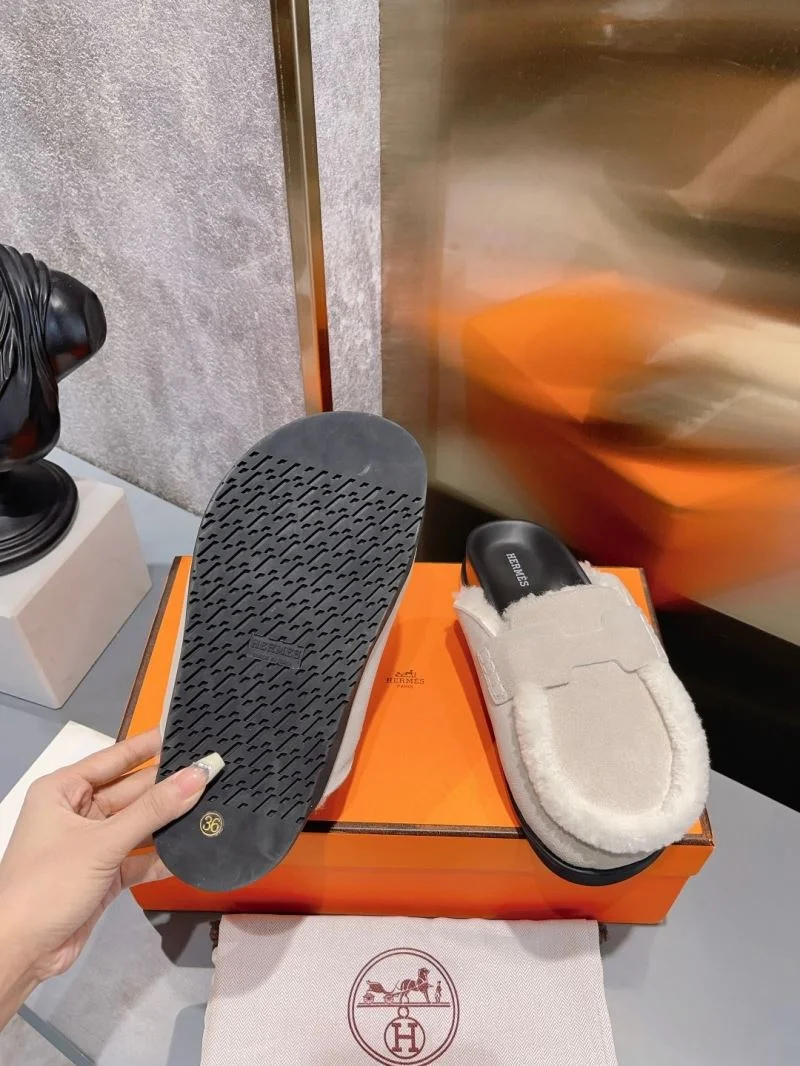 OdorResistant Hermes Slippers 26170