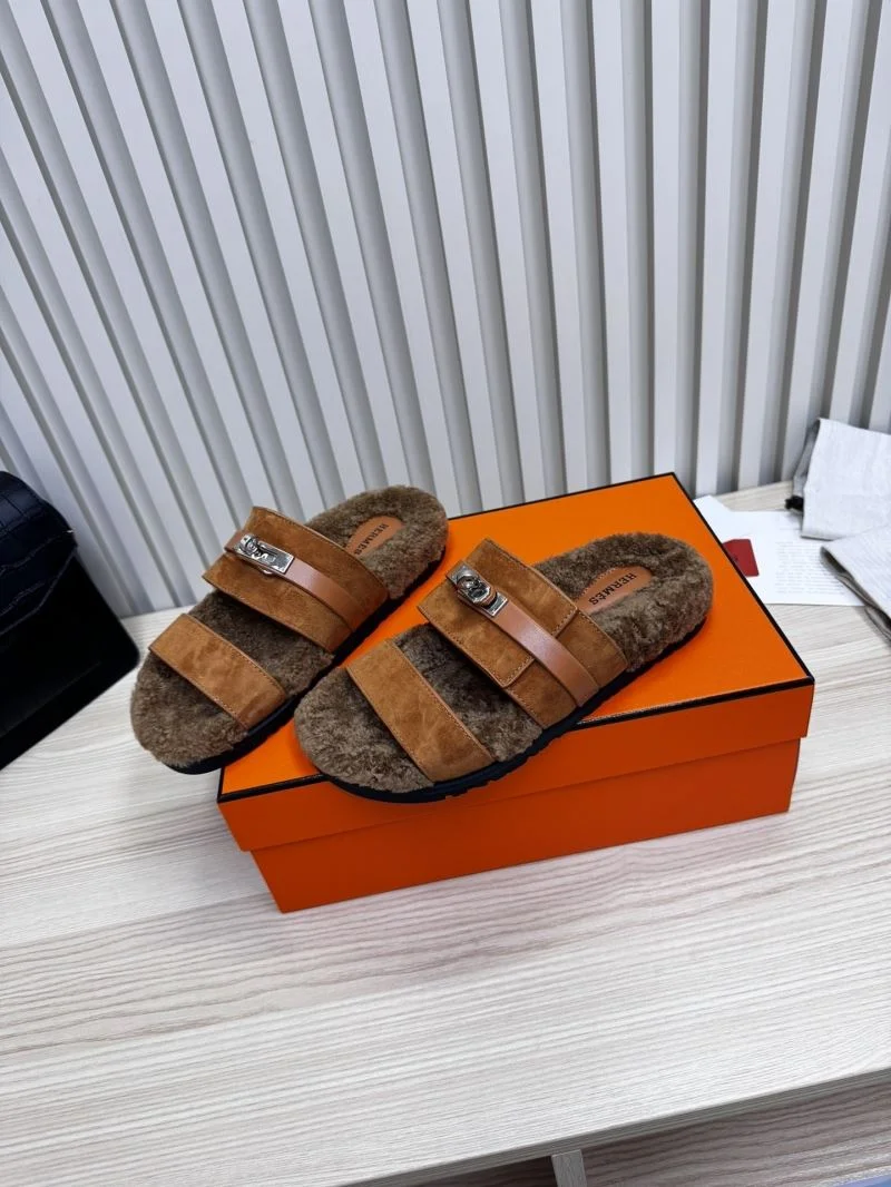 EyeCatching Hermes Slippers 26163