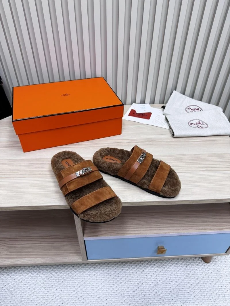 EyeCatching Hermes Slippers 26163