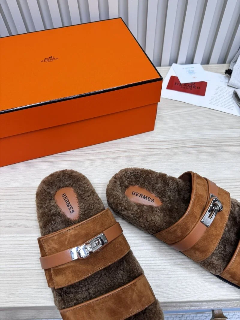 EyeCatching Hermes Slippers 26163