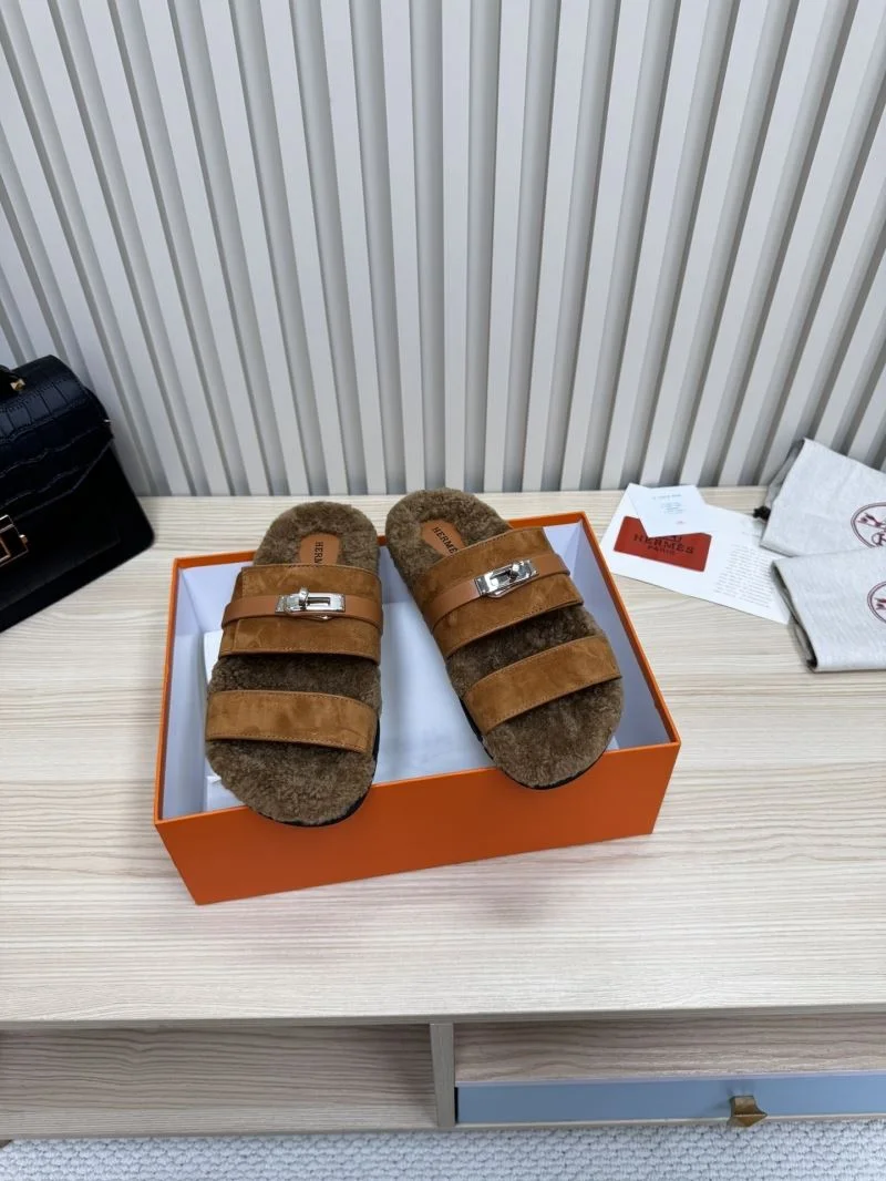 EyeCatching Hermes Slippers 26163