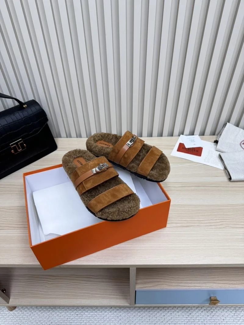 EyeCatching Hermes Slippers 26163