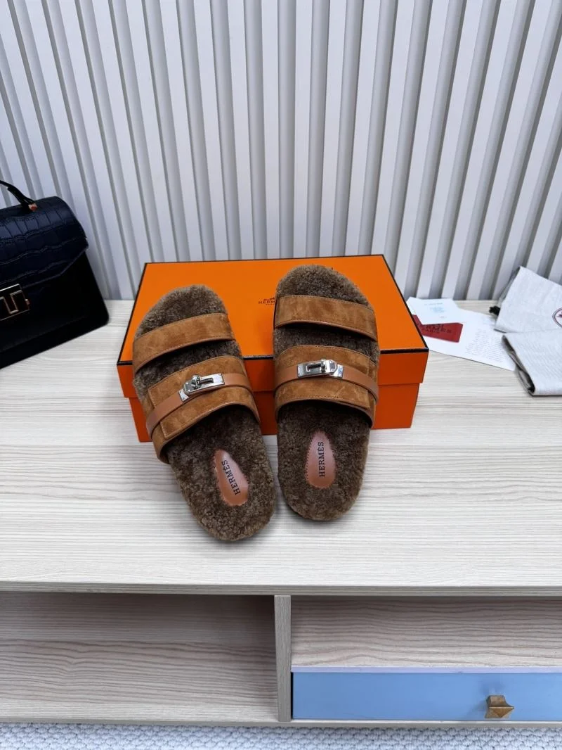 EyeCatching Hermes Slippers 26163