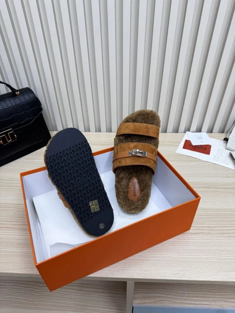 EyeCatching Hermes Slippers 26163