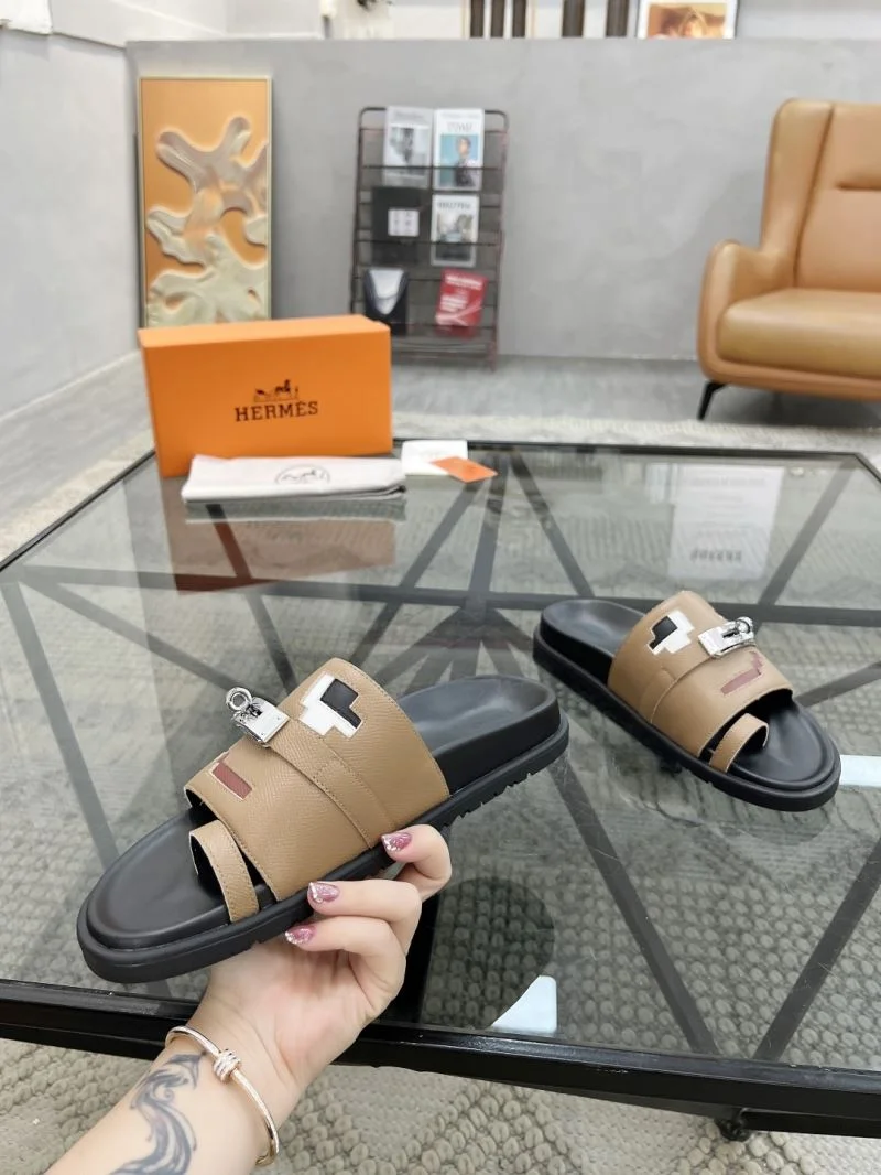 Timeless Hermes Slippers 26117