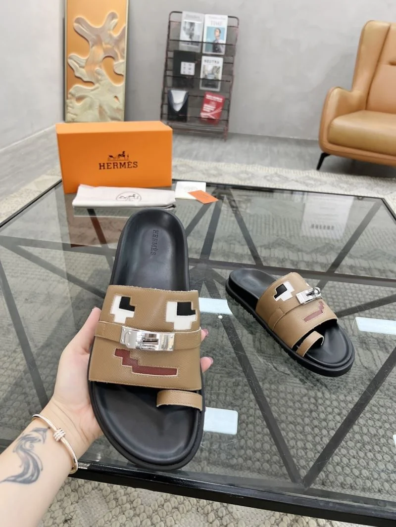 Timeless Hermes Slippers 26117