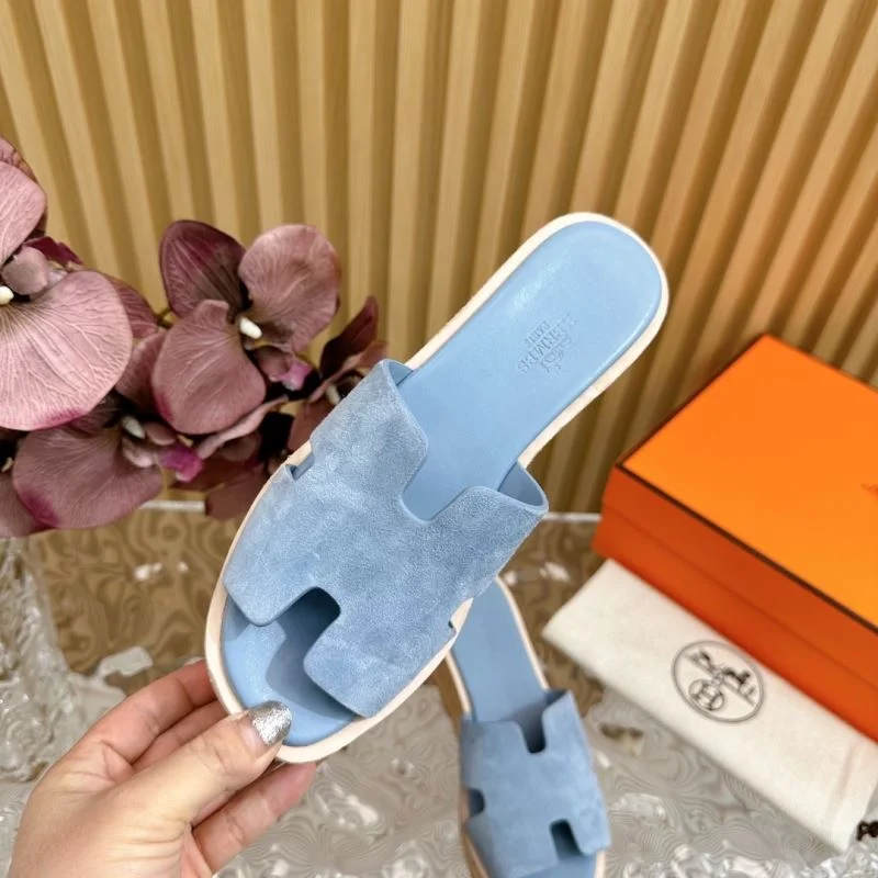 Compact Hermes Slippers 27575