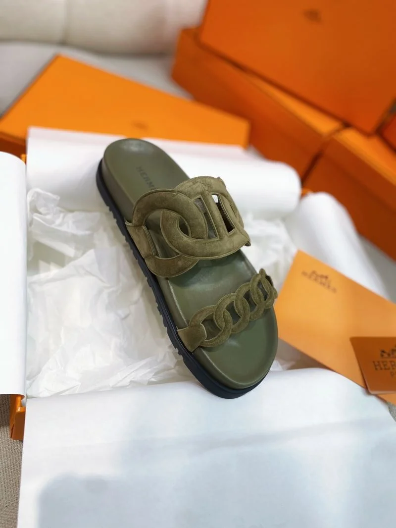 OdorResistant Hermes Slippers 27561