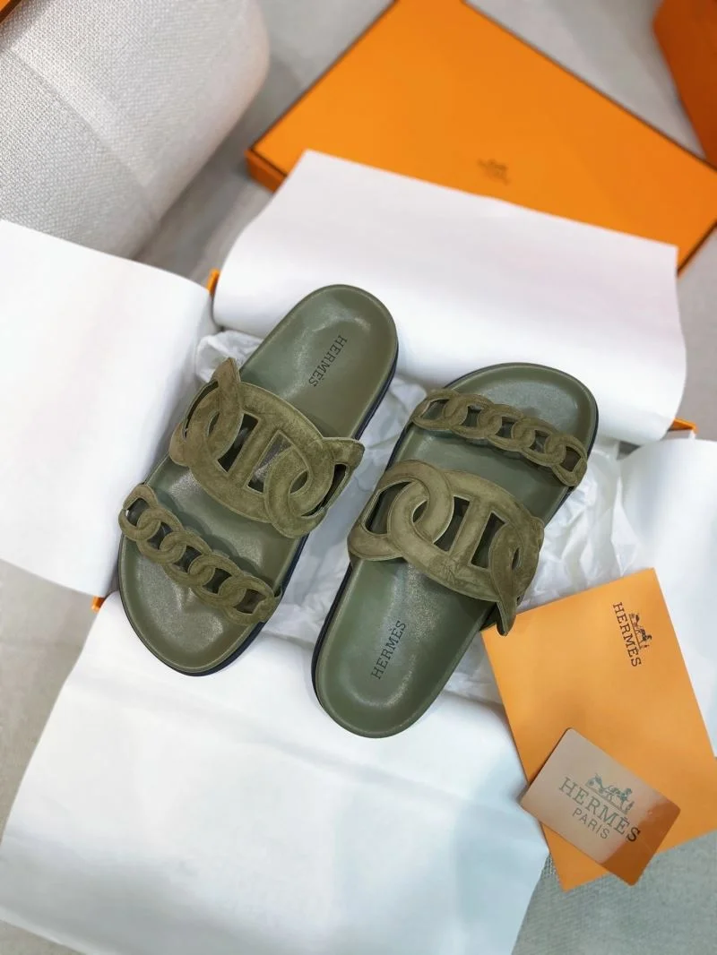 OdorResistant Hermes Slippers 27561