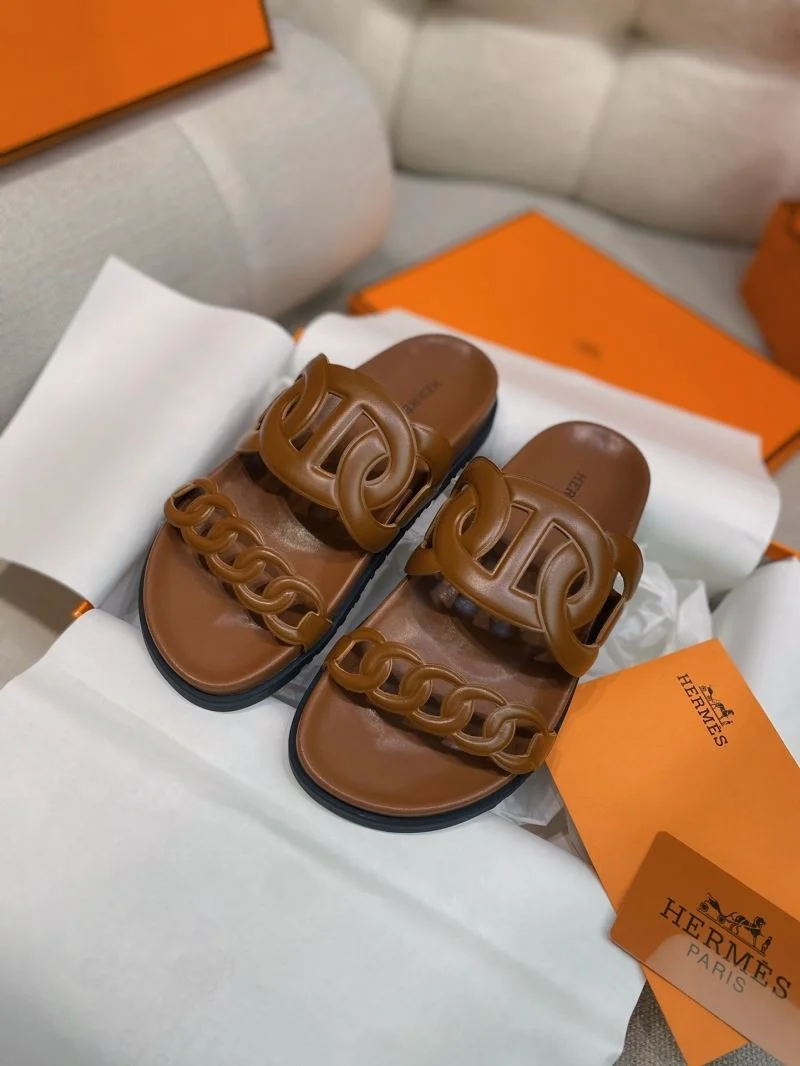 Upgraded Hermes Slippers 27540