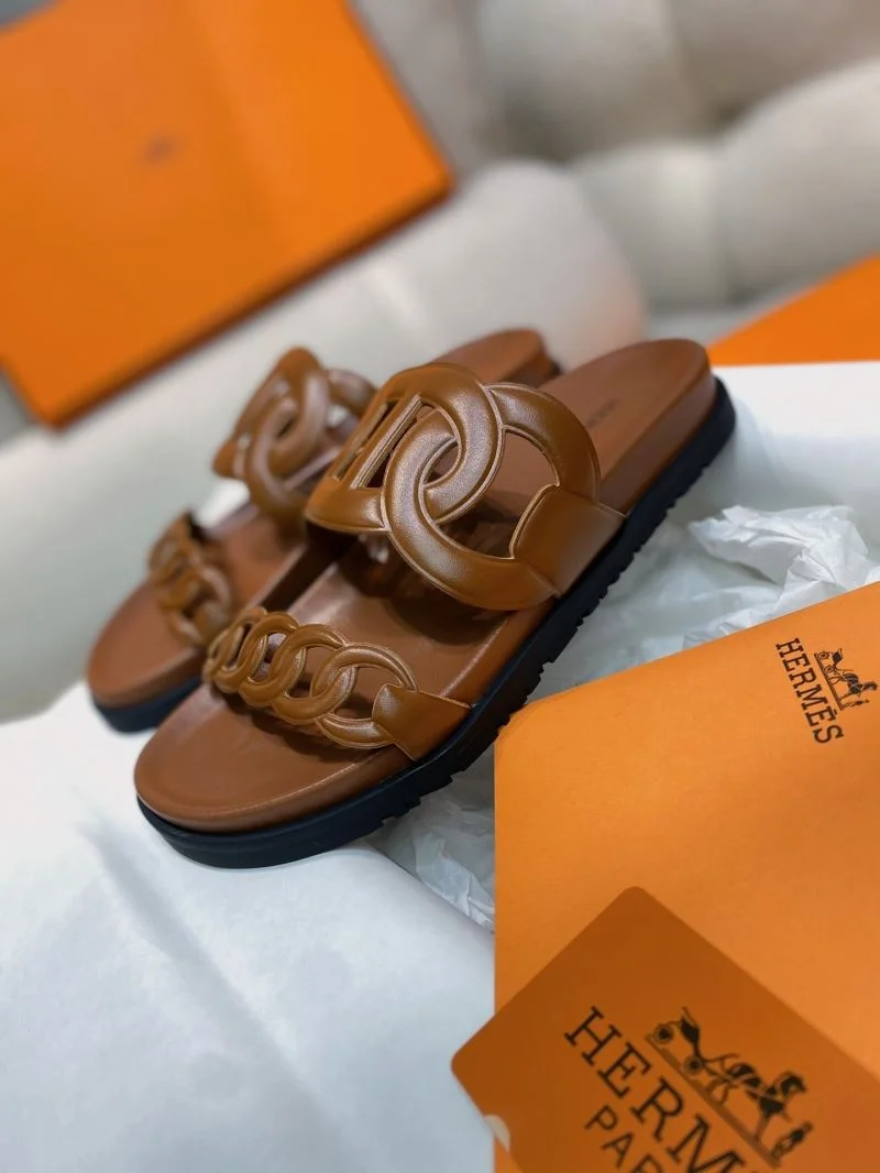 Upgraded Hermes Slippers 27540