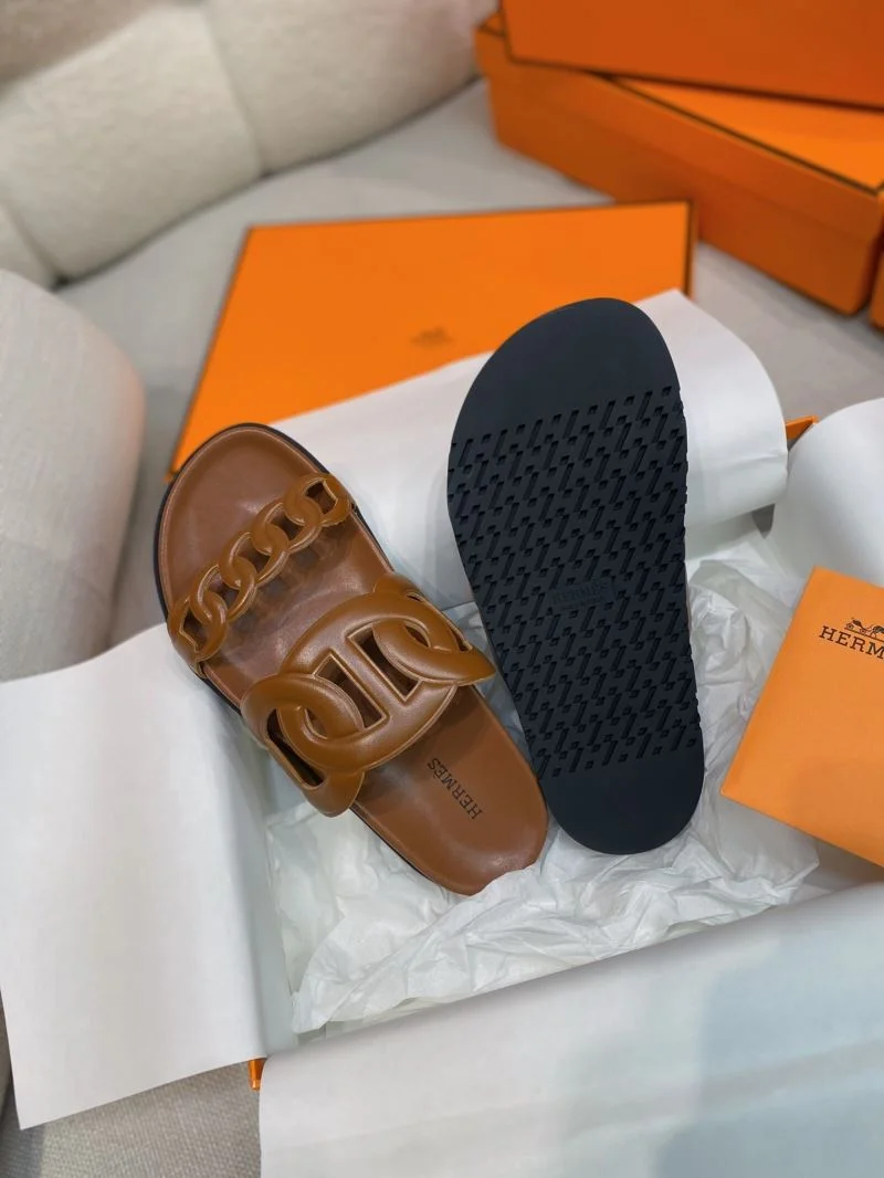 Upgraded Hermes Slippers 27540