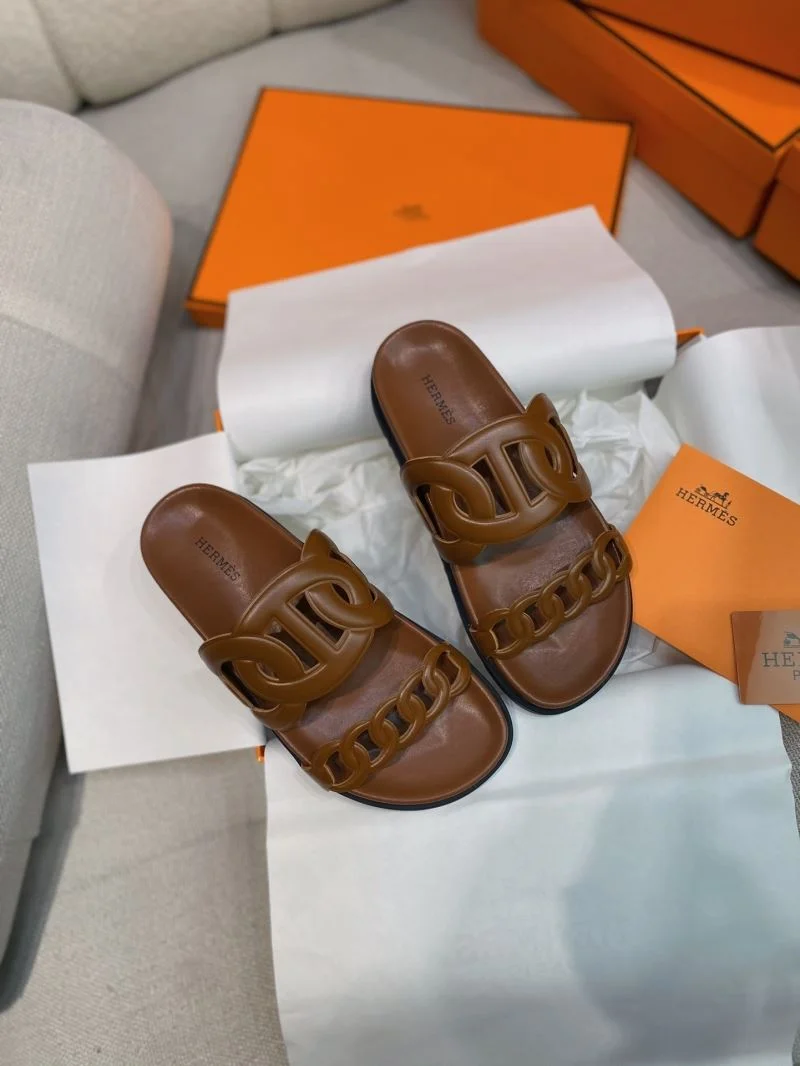 Upgraded Hermes Slippers 27540