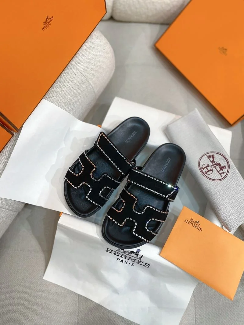 Colorful Hermes Slippers 27554