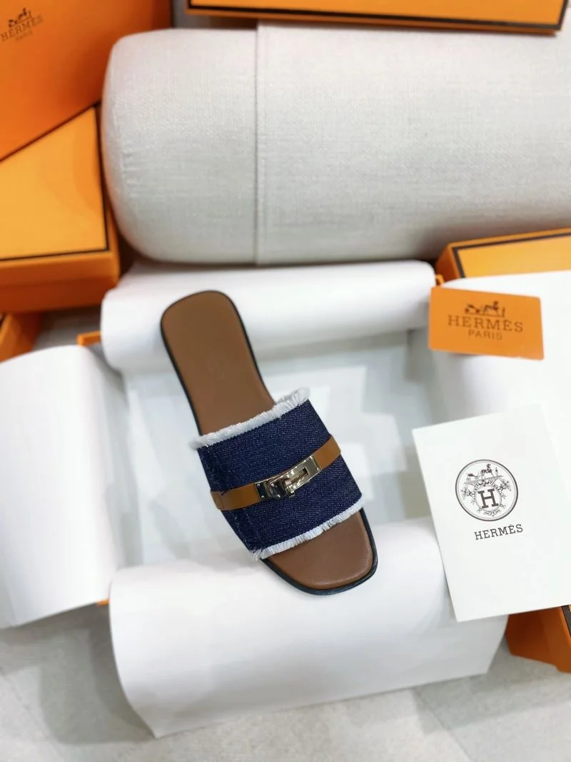 Sustainable Hermes Slippers 27525