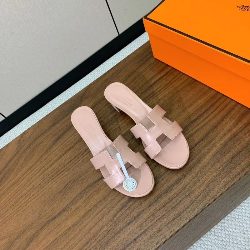 Bright Hermes Slippers 27511