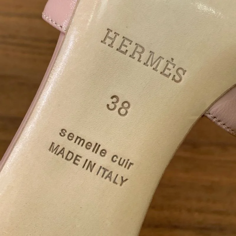 Bright Hermes Slippers 27511