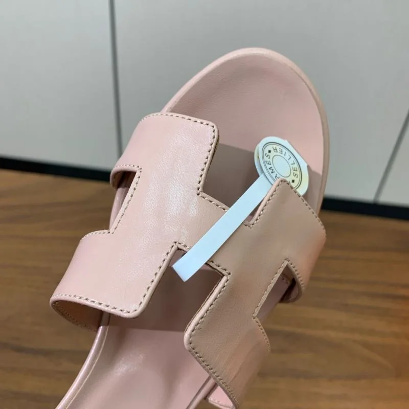 Bright Hermes Slippers 27511