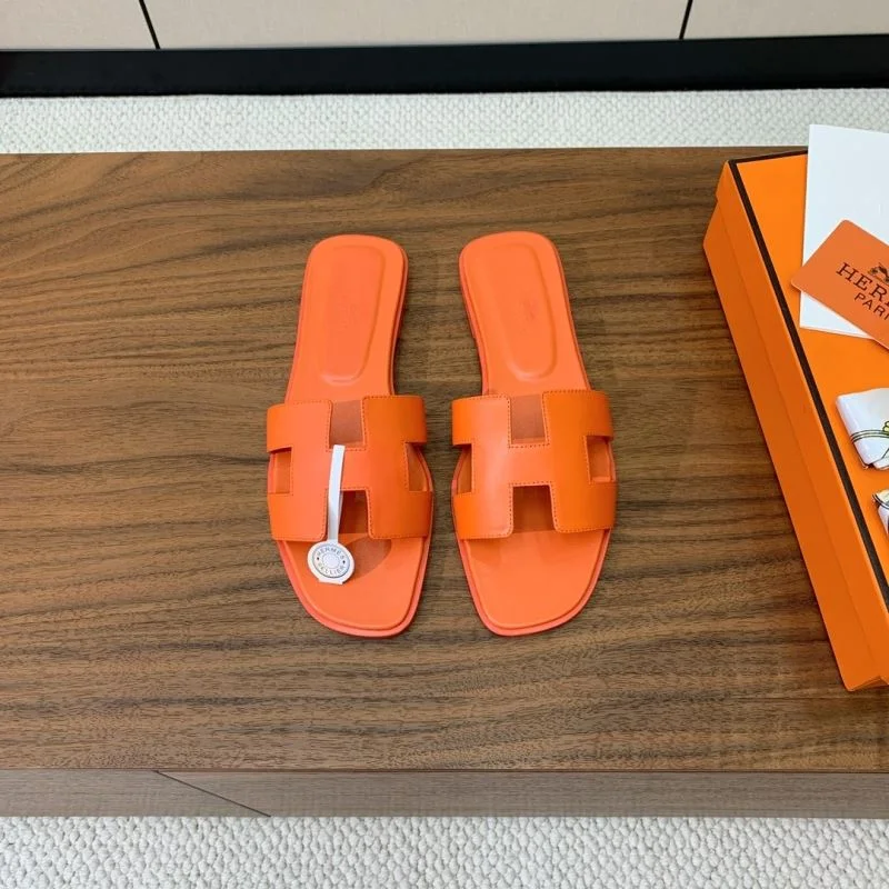 SmoothTexture Hermes Slippers 27477