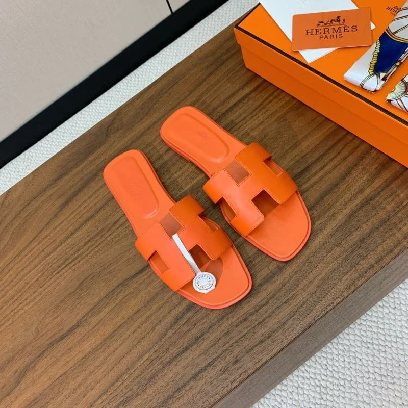 SmoothTexture Hermes Slippers 27477