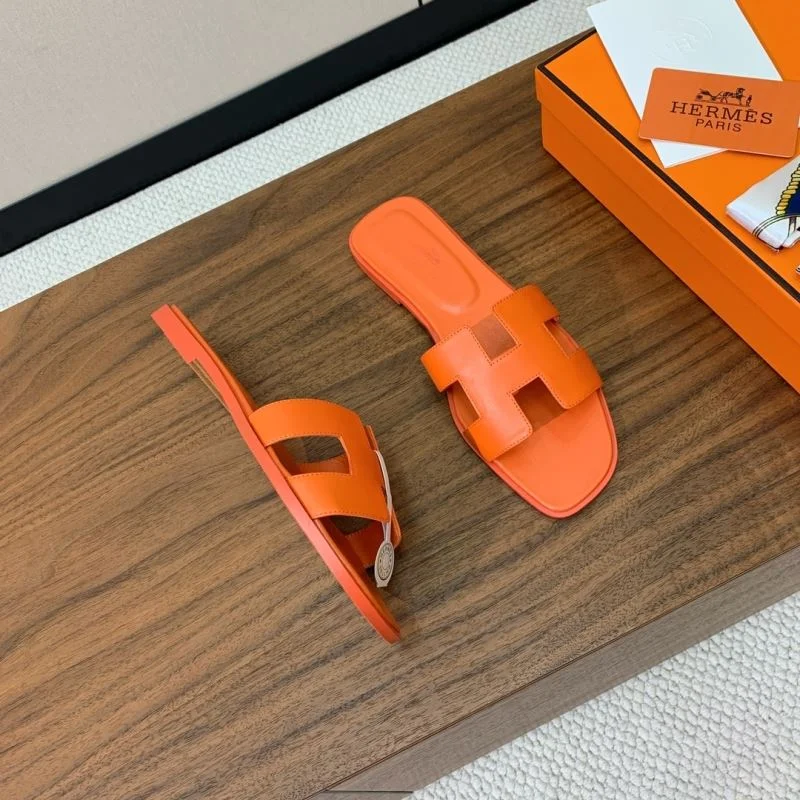 SmoothTexture Hermes Slippers 27477