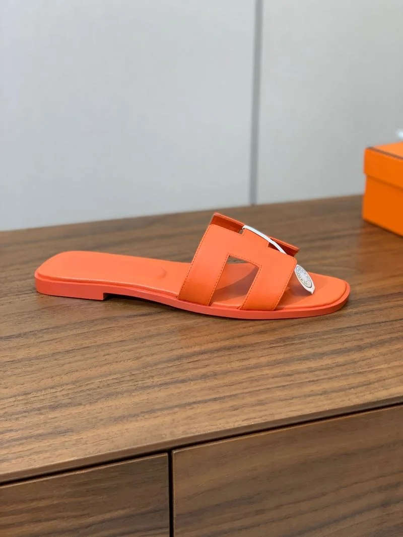 SmoothTexture Hermes Slippers 27477