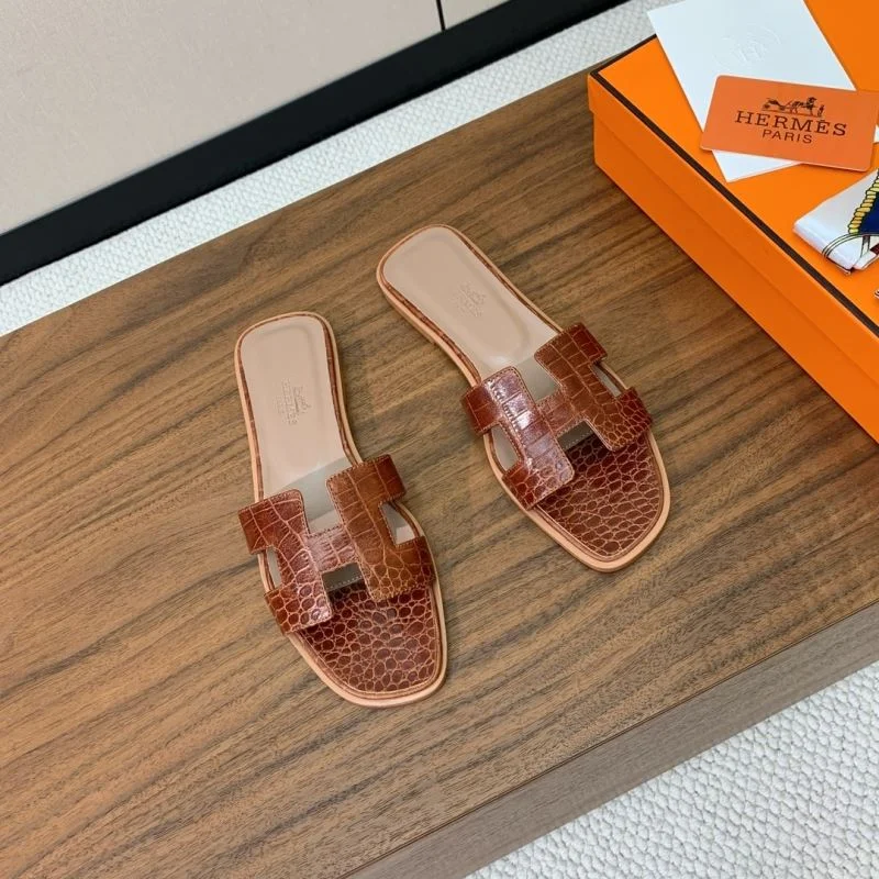 Hermes Slippers Practical 27459