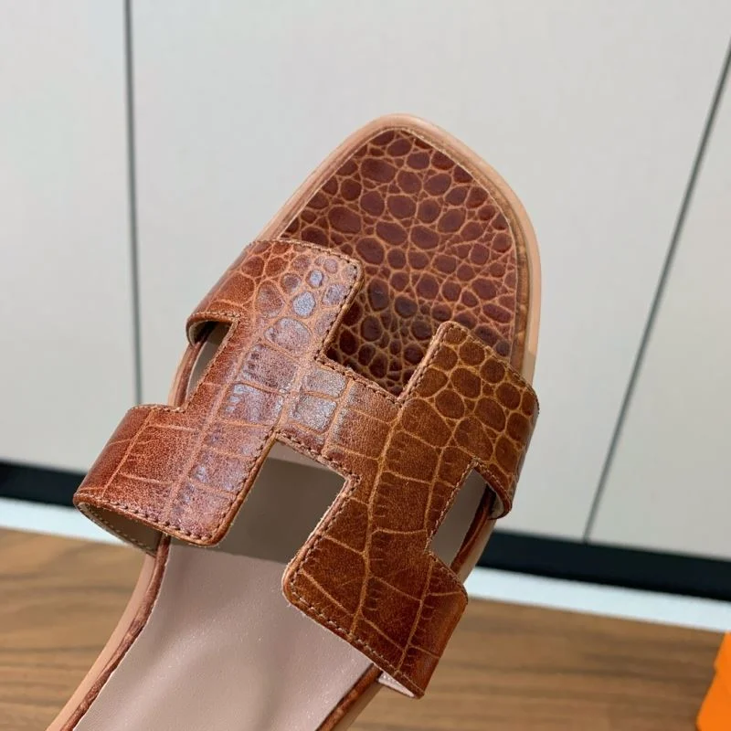 Hermes Slippers Practical 27459