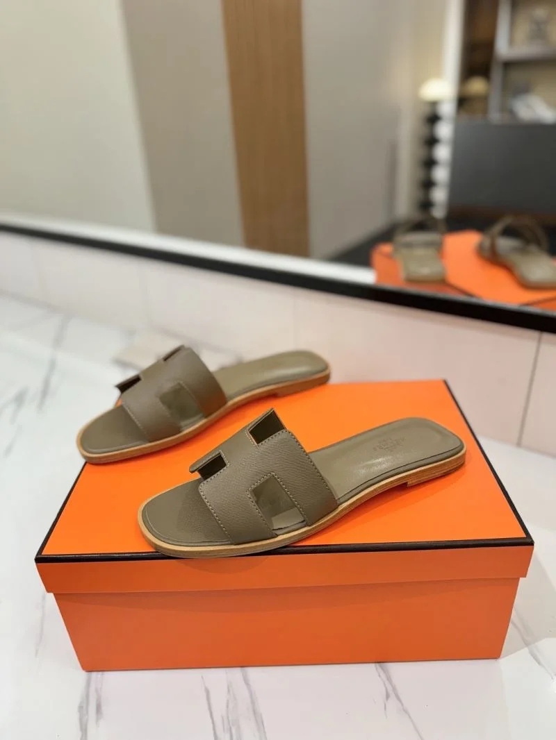 Functional Hermes Slippers 27432