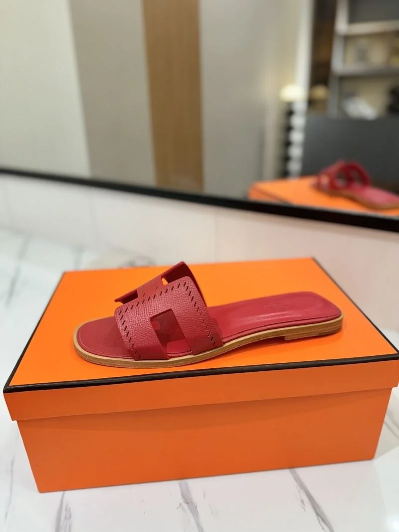 Packable Hermes Slippers 27410