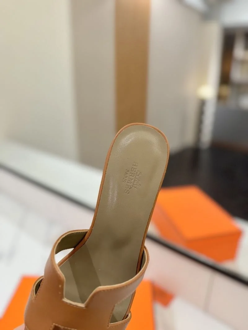 Bright Hermes Slippers 27405